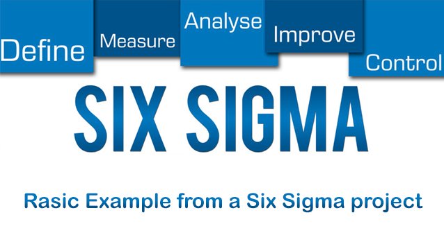 Rasic Example from a Six Sigma project